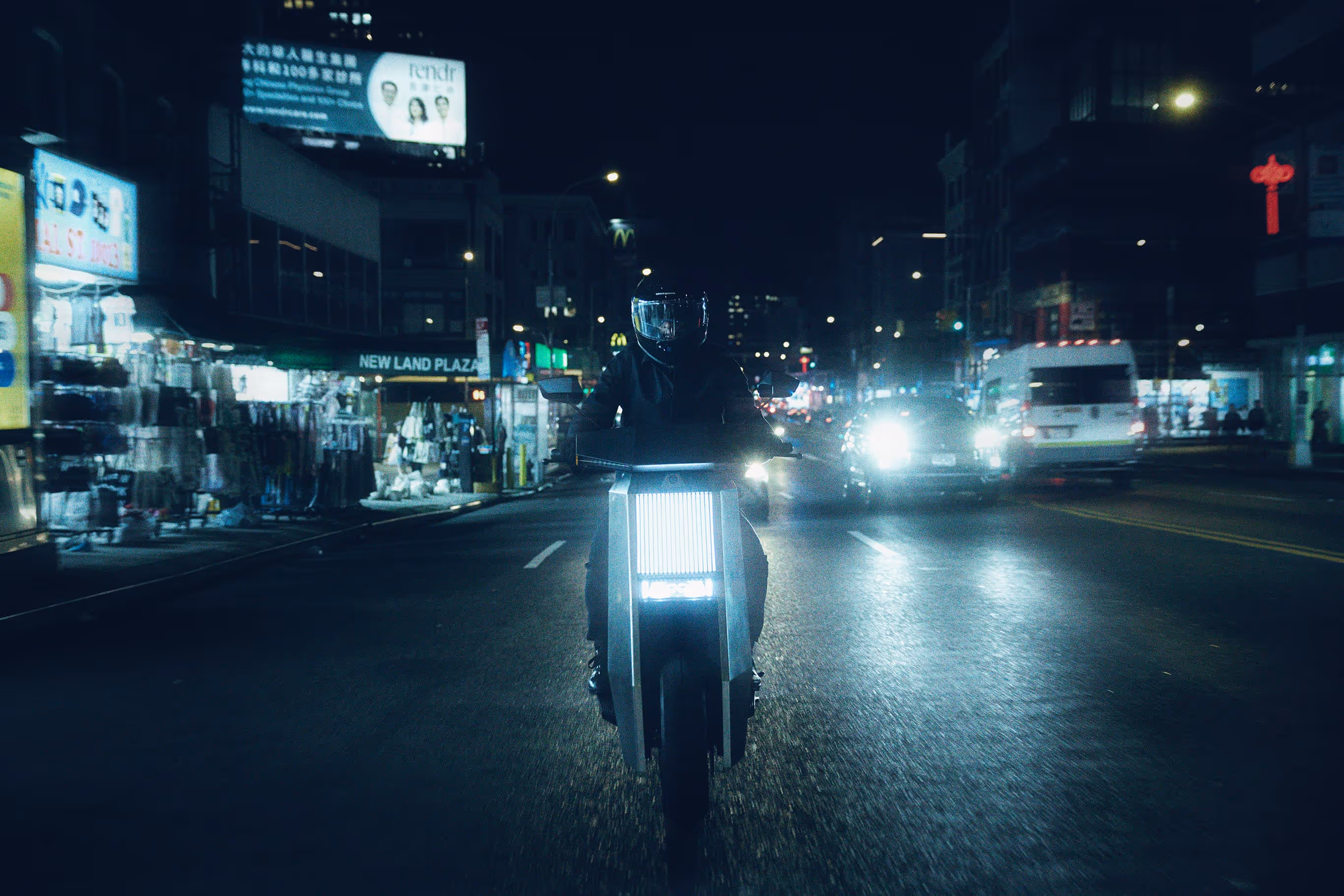 Infinite Machine Olto campaign photo street scene
